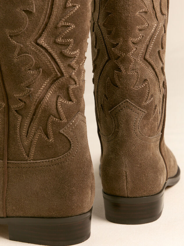 Dolce Vita Tomara Western Boot Detail 4 - AS Kids