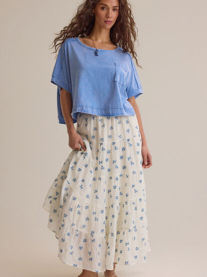 Jackie Embroidered Midi Skirt - AS Kids