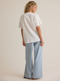 Boy Mom Floral Tee Detail 4 - ALTAR'D STATE KIDS