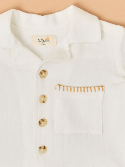 Milo Whipstitch Button Up - ALTAR'D STATE KIDS