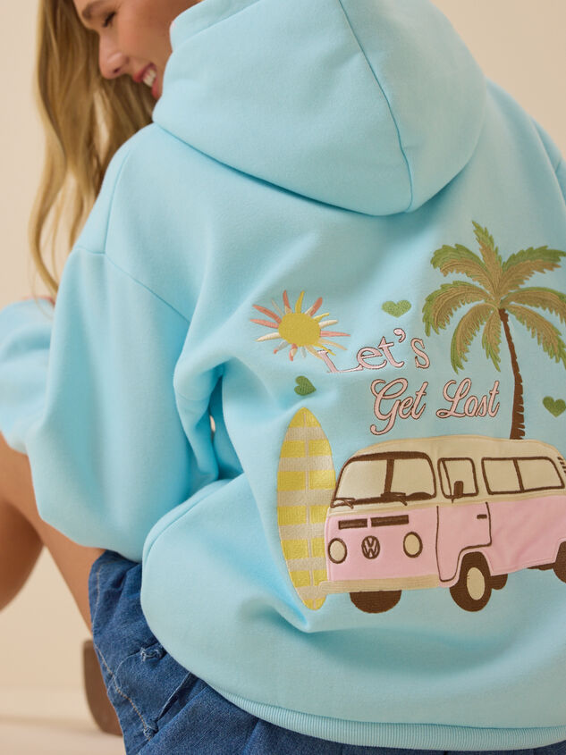 Let's Get Lost Hoodie Detail 8 - ALTAR'D STATE KIDS