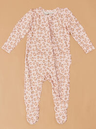 Lulu Leopard Footie - ALTAR'D STATE KIDS