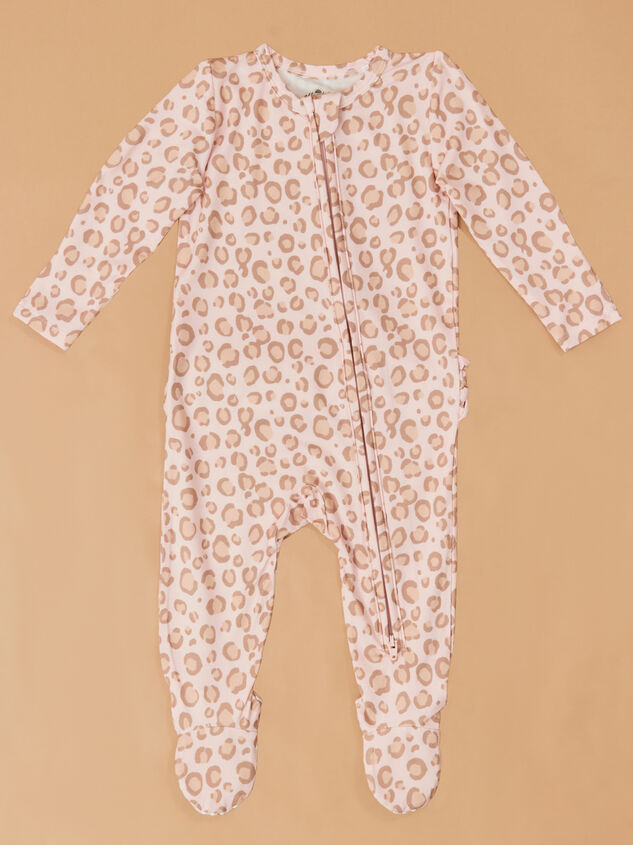 Lulu Leopard Footie - ALTAR'D STATE KIDS