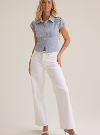 Bonnie Gingham Button Up Top Detail 3 - ALTAR'D STATE KIDS