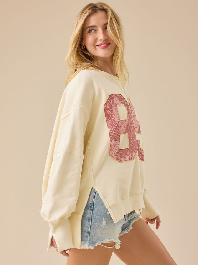 89 Patchwork Mama Sweatshirt Detail 5 - AS Kids