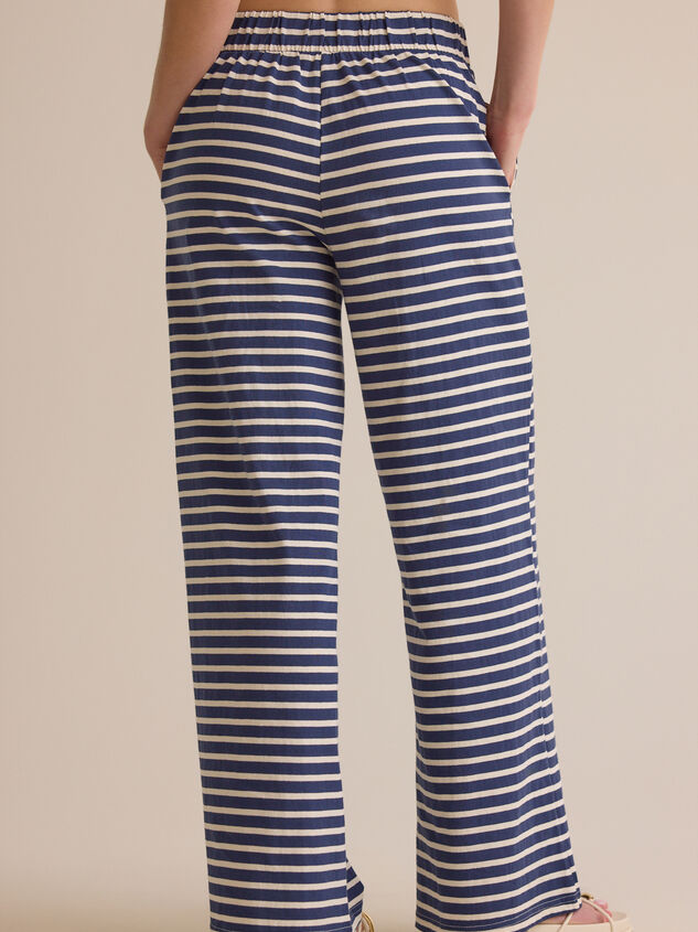 Poppy Stripe Lounge Pants Detail 5 - ALTAR'D STATE KIDS