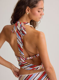 Hutton Striped Halter Top Detail 6 - AS Kids