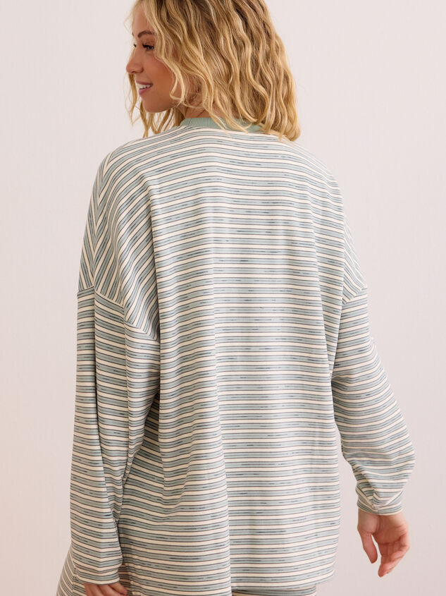 Stripe Society Top Detail 4 - AS Kids