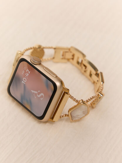Beaded Shell Smart Watch Band - AS Kids