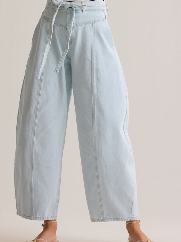 Moxie Barrel Tie Pants Detail 2 - AS Kids