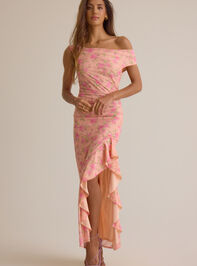 Kalista Floral Maxi Dress Detail 2 - ALTAR'D STATE KIDS