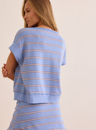 Lazy Days Stripe Top Detail 4 - AS Kids