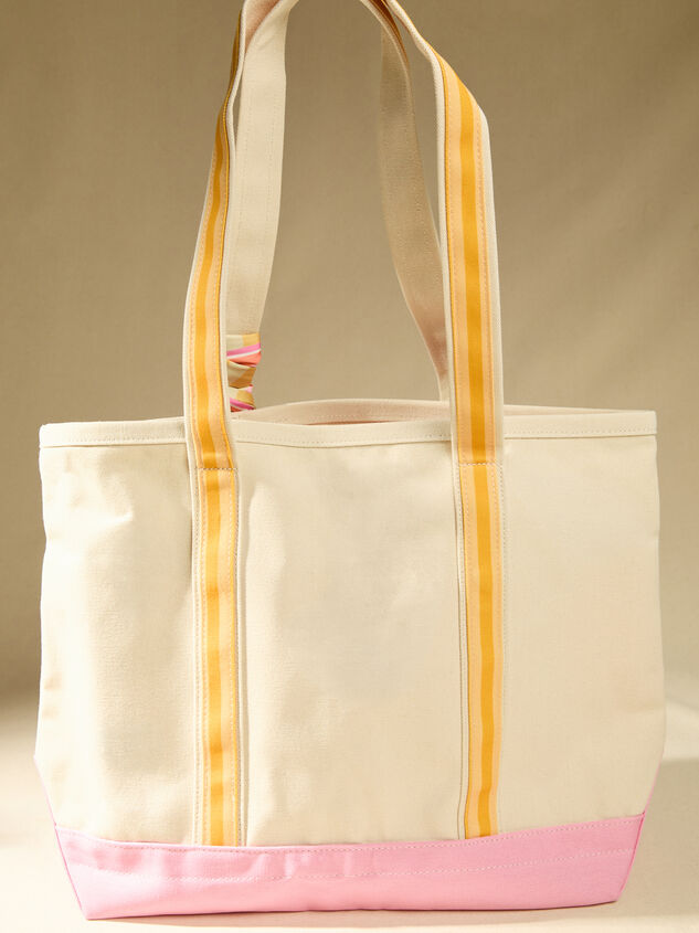 Everything Canvas Tote Bag Detail 3 - AS Kids