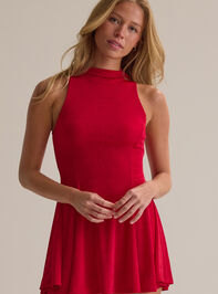 Baye Mock Neck Mini Dress Detail 2 - ALTAR'D STATE KIDS