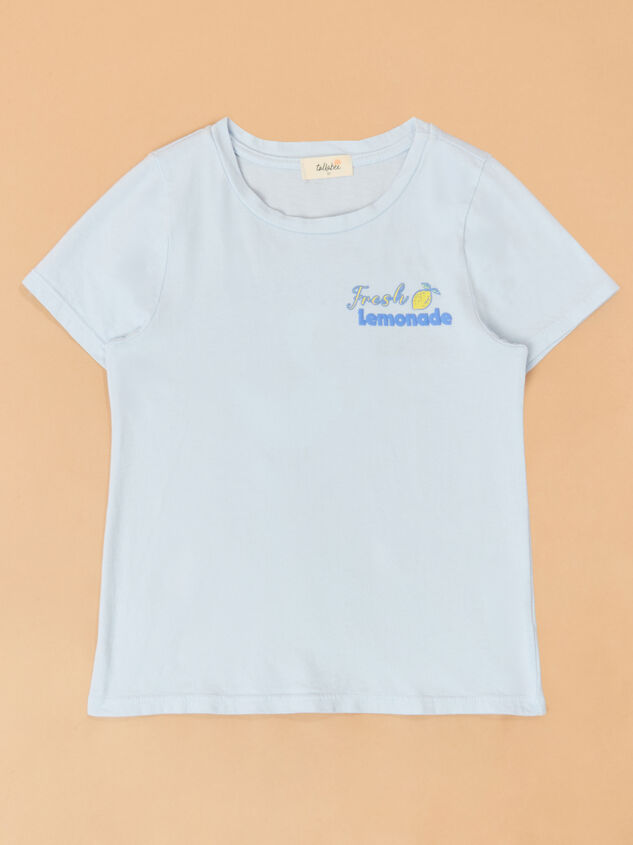 Fresh Lemonade Short Sleeve Tee Detail 4 - ALTAR'D STATE KIDS