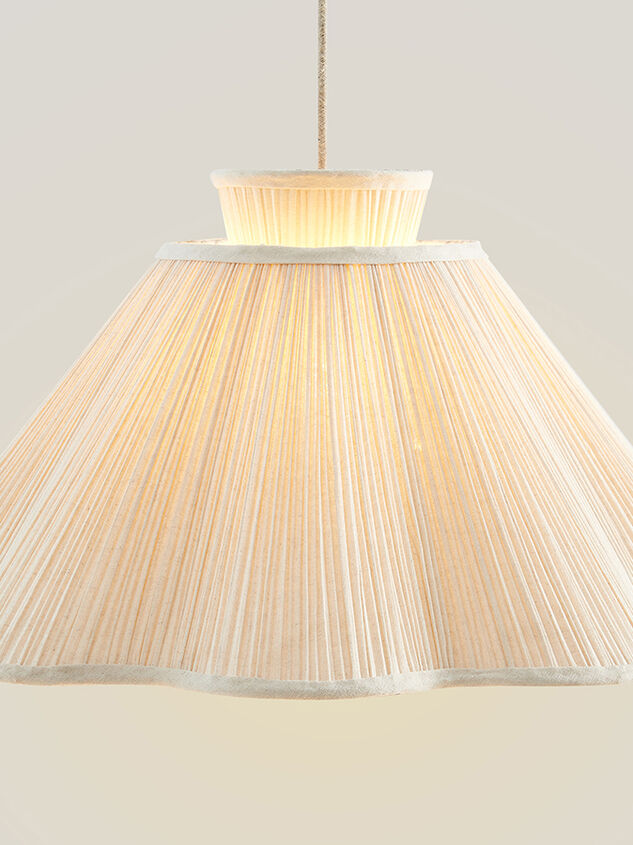 Maybelle Floral Linen Pendant Detail 3 - ALTAR'D STATE KIDS