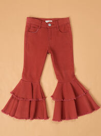 Morgan Tiered Ruffle Pants Detail 5 - AS Kids