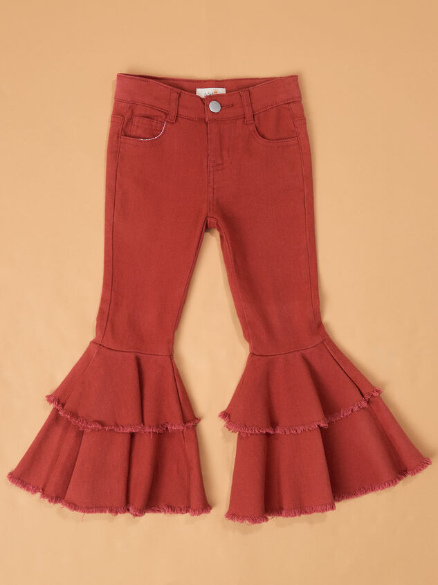 Morgan Tiered Ruffle Pants Detail 5 - AS Kids