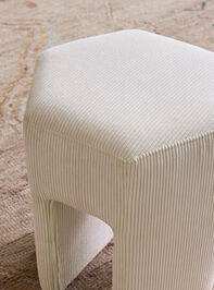 Fennel Upholstered Stool Detail 2 - ALTAR'D STATE KIDS