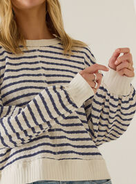 Cady Striped Crew Detail 2 - AS Kids