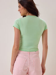 Coconut Paradise Baby Tee Detail 5 - AS Kids