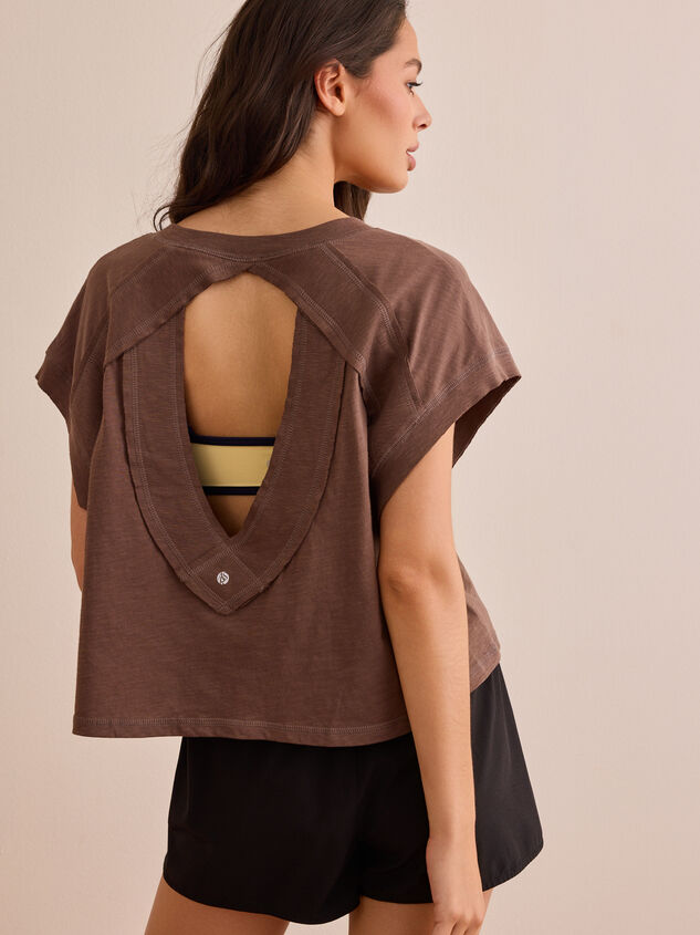 Overtime Open Back Tee Detail 2 - AS Kids