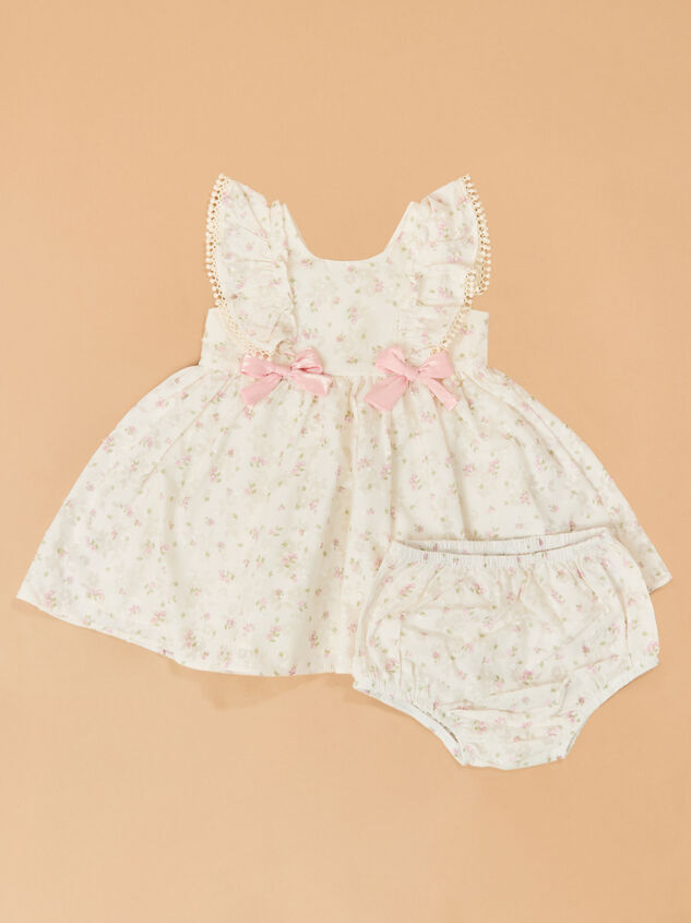 Hutton Floral Bow Dress - ALTAR'D STATE KIDS