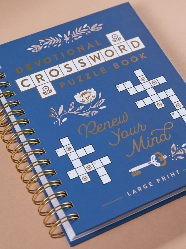 Renew Your Mind Devotional Crossword Puzzle Book - ALTAR'D STATE KIDS