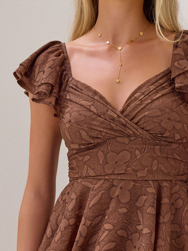 Lainey Double Layer Texture Romper Detail 2 - AS Kids