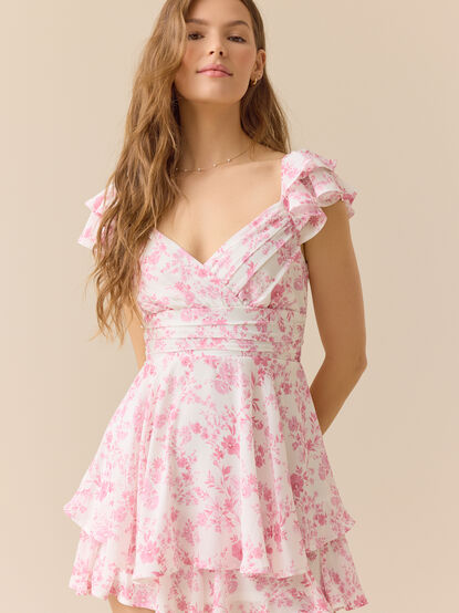 Lainey Double Layered Romper - ALTAR'D STATE KIDS