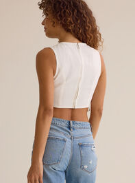 Baylee Rhinestone Fringe Top Detail 5 - ALTAR'D STATE KIDS