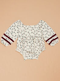 Ella Floral Velvet Bubble Detail 2 - ALTAR'D STATE KIDS