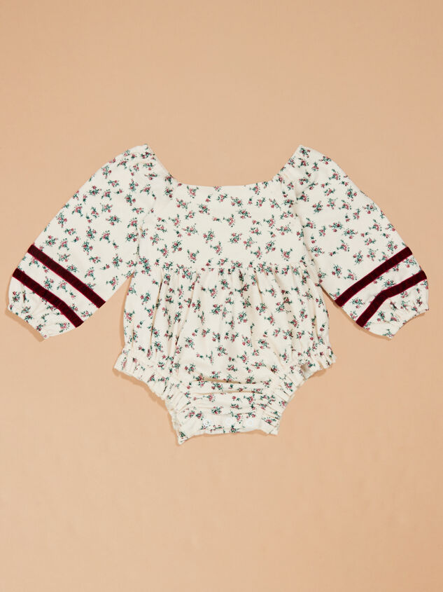 Ella Floral Velvet Bubble Detail 2 - ALTAR'D STATE KIDS