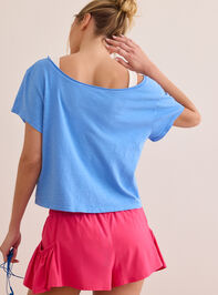 All In Off The Shoulder Tee Detail 5 - AS Kids