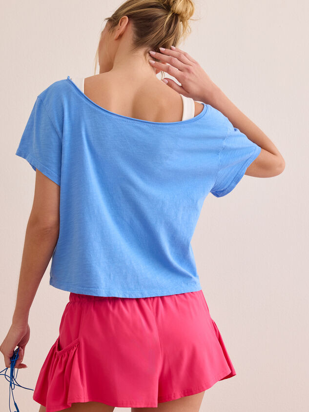 All In Off The Shoulder Tee Detail 5 - AS Kids