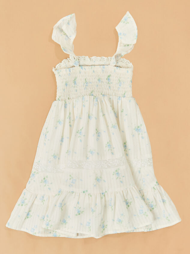 Emma Floral Midi Dress Detail 4 - ALTAR'D STATE KIDS