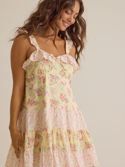 Lila Floral Mini Dress - ALTAR'D STATE KIDS