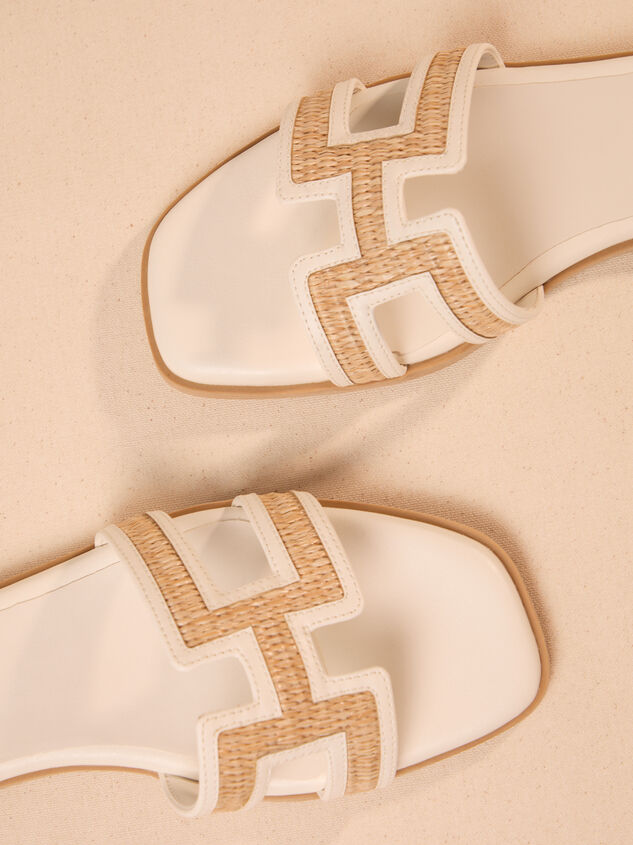 Enid Raffia Sandal Detail 2 - ALTAR'D STATE KIDS