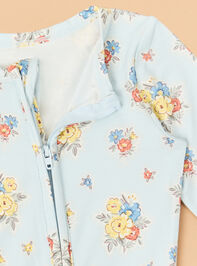 Rheagan Floral Ruffle Footie Detail 3 - ALTAR'D STATE KIDS