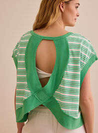 Sprint Stripe Tee Detail 2 - ALTAR'D STATE KIDS