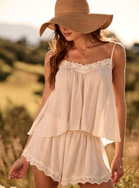 Willow Lace Trim Cami - ALTAR'D STATE KIDS