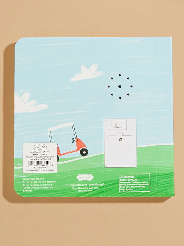 Sounds Like Golf Book by Mudpie Detail 3 - ALTAR'D STATE KIDS
