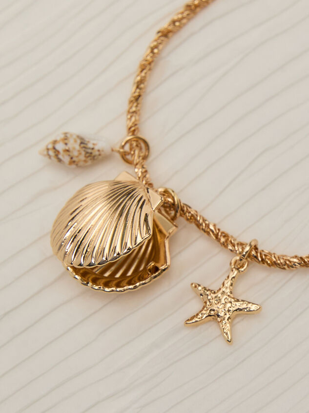 Twisted Shell Cluster Necklace Detail 2 - ALTAR'D STATE KIDS