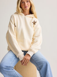 Wild Spirit Whipstitch Hoodie Detail 3 - AS Kids