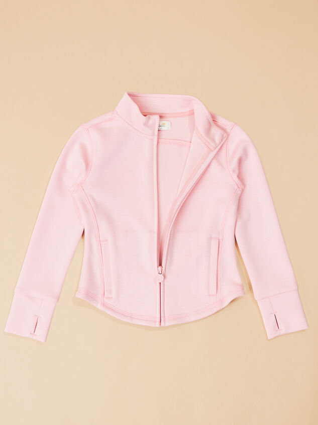 Maggie Athletic Full Zip Jacket Detail 2 - ALTAR'D STATE KIDS