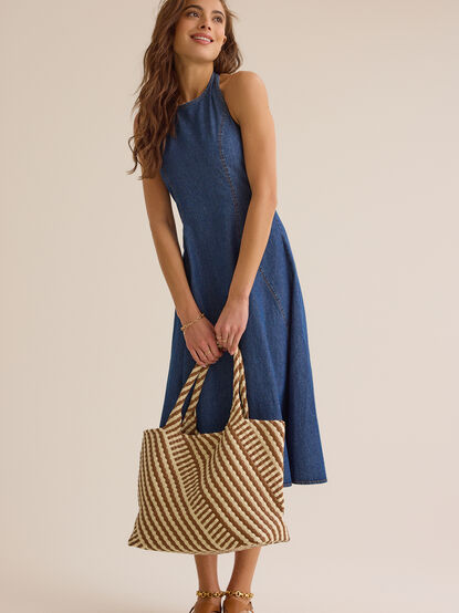 Ozzie Denim Midi Dress - ALTAR'D STATE KIDS