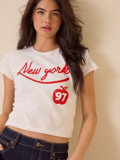 Teagan New York Baby Tee - ALTAR'D STATE KIDS