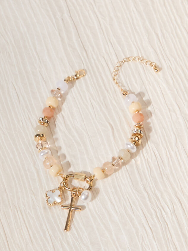 Claire Beaded Bracelet with Charms Detail 2 - ALTAR'D STATE KIDS