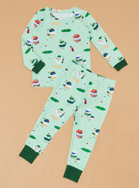 Dreaming of the Green Lounge Set Detail 2 - ALTAR'D STATE KIDS