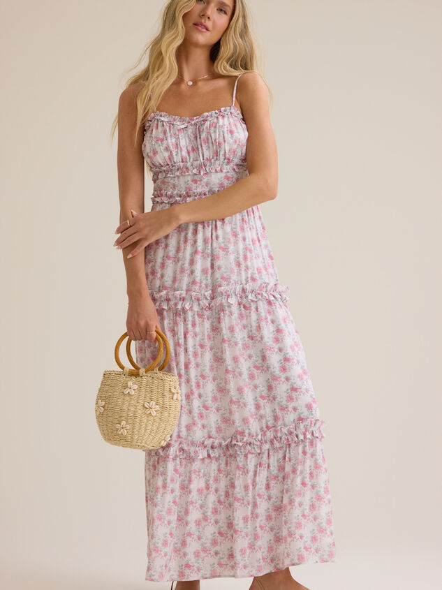 Greer Floral Ruffle Maxi Dress - ALTAR'D STATE KIDS